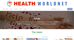 Desktop Screenshot of healthworldnet.com